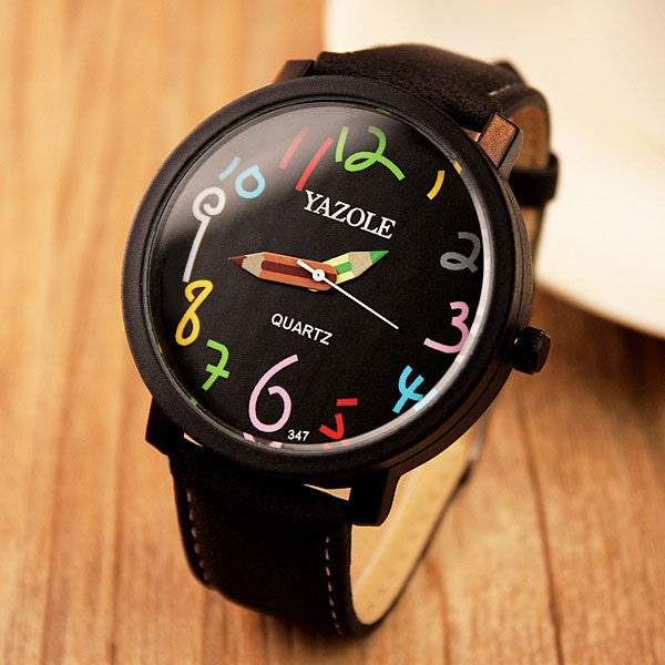 Famous Casual Clock Quartz Ladies Watch ww-b