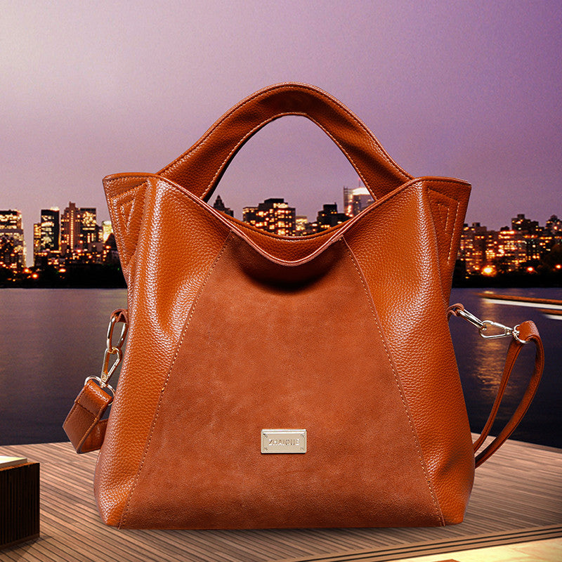 Genuine Leather Large Tote High Quality Women's bws Handbags