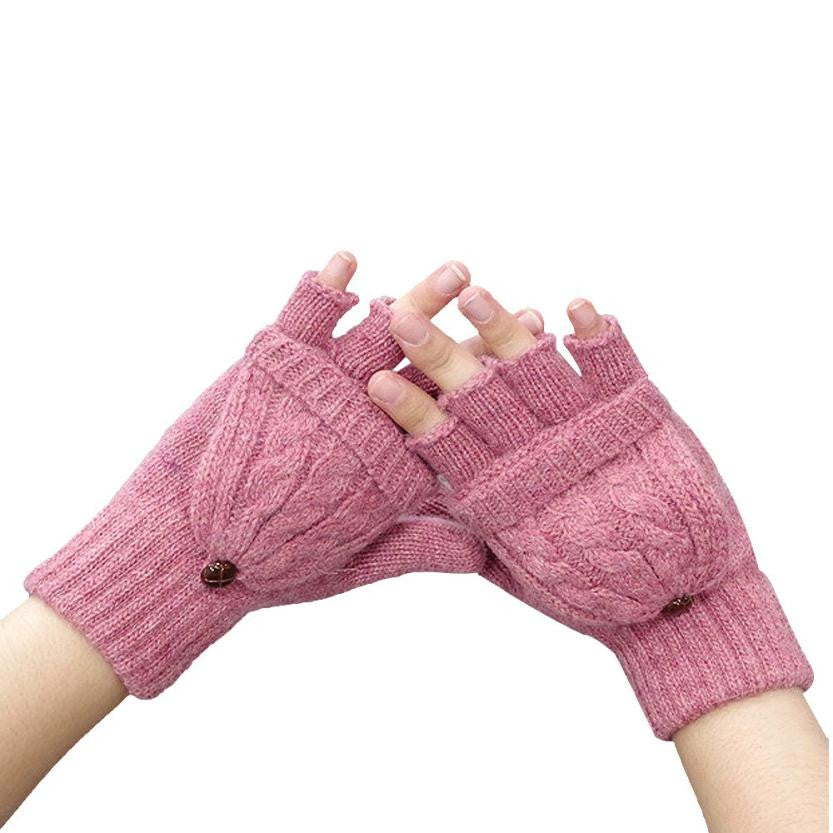 Fashion Warmer Fingerless Gloves For Women