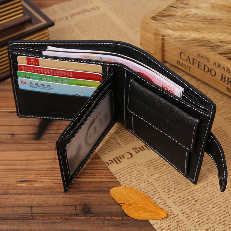 Vintage Genuine Leather Wallet For Men