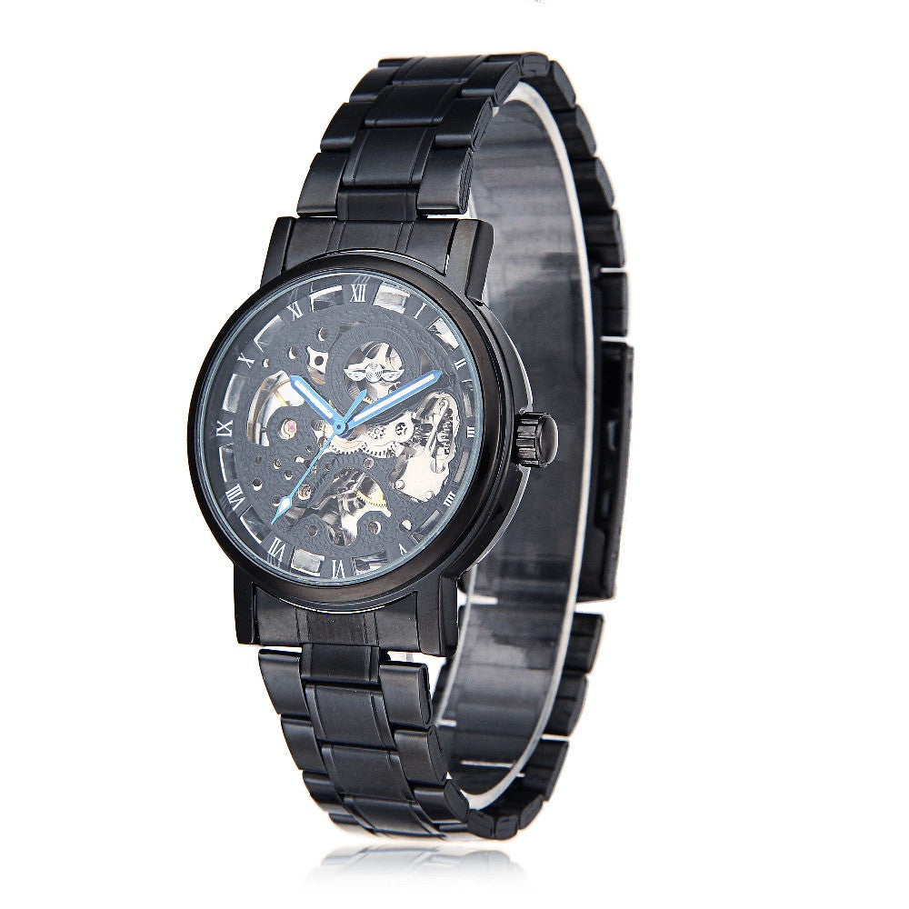 Automatic Skeleton Mechanical Watches Luxury Timepiece wm-m