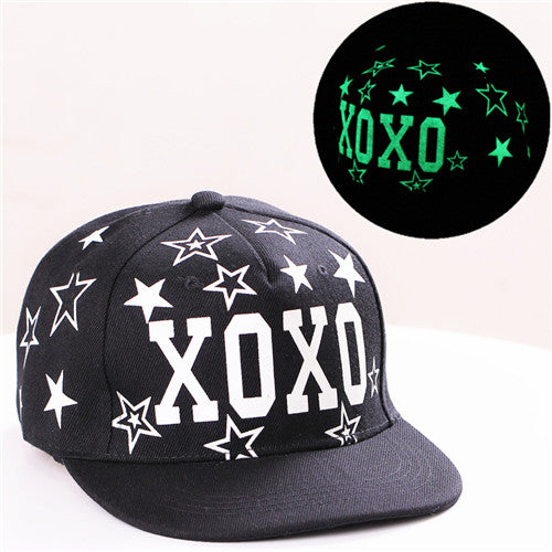 GLOW Baseball Cap Hip Hop Fluorescent Light Snapback Luminous Unisex Hat