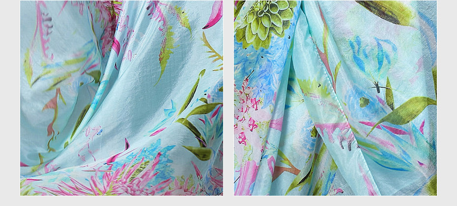 Quality Guaranteed 100% Silk Scarves Office Lady Fashion in 11 Designs