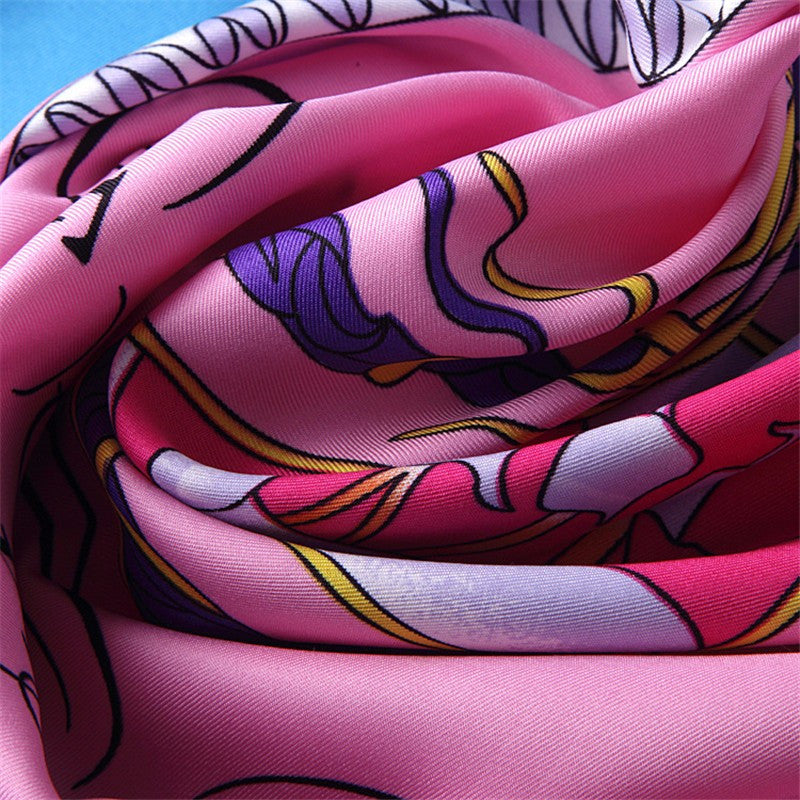 New Arrival Luxury 100% Twill Silk Square Pashmina & Scarves