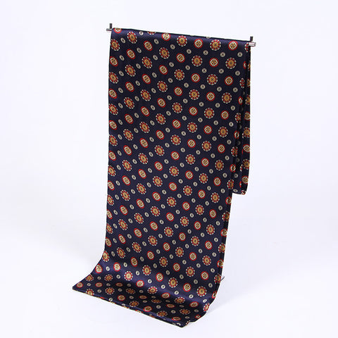 Printed Cravat Silk Luxury Scarves For Men
