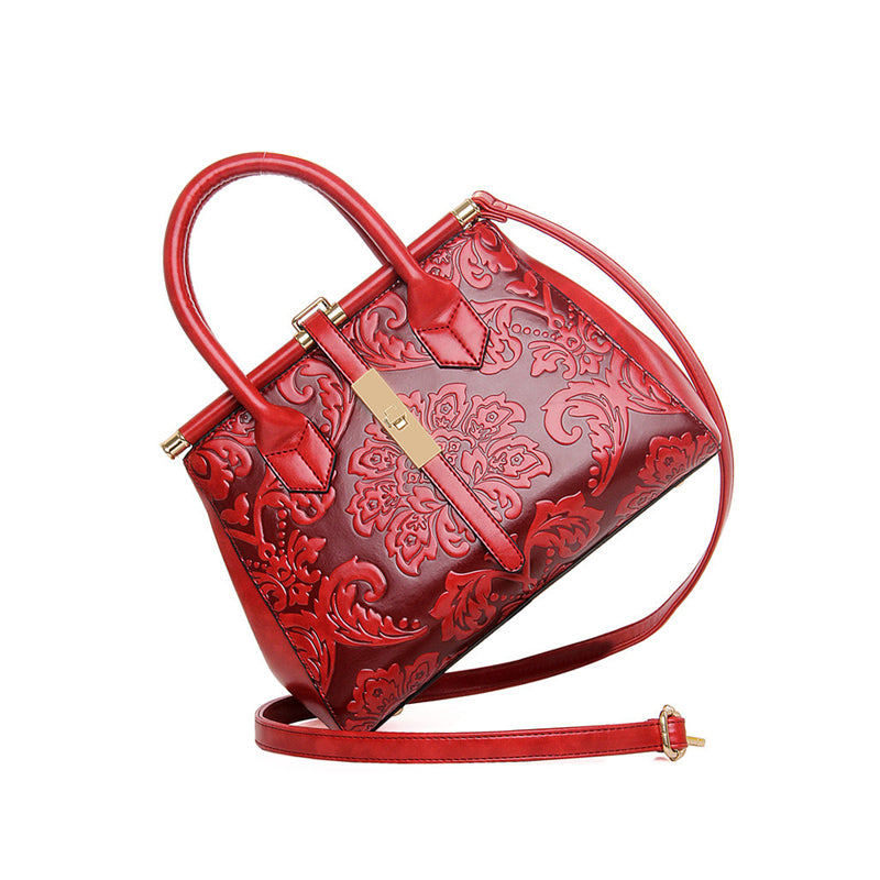 Floral Printed High Quality Designer Handbag Tote