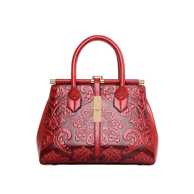 Floral Printed High Quality Designer Handbag Tote