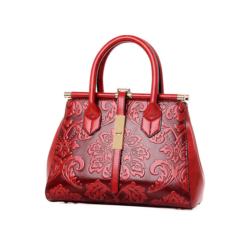 Floral Printed High Quality Designer Handbag Tote