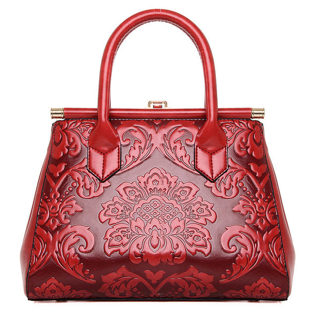 Floral Printed High Quality Designer Handbag Tote