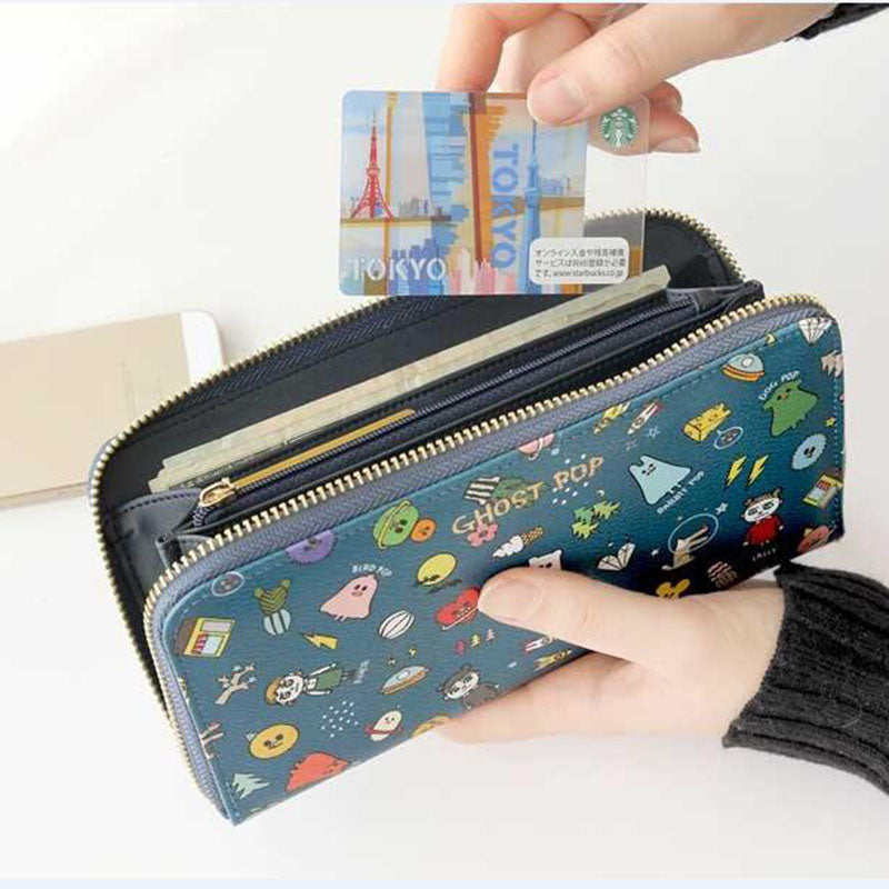 Printed Design Purse Women Wallet and Clutches