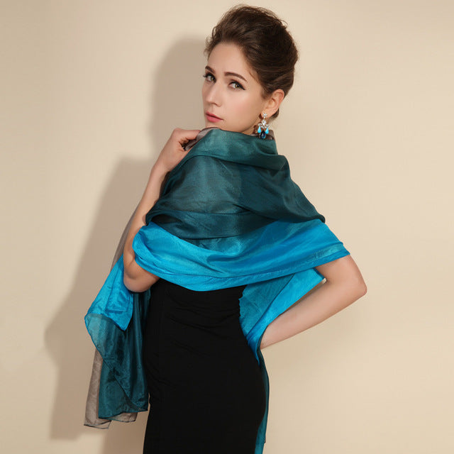 High Quality 100% Pure Silk Luxury Shawl & Scarves