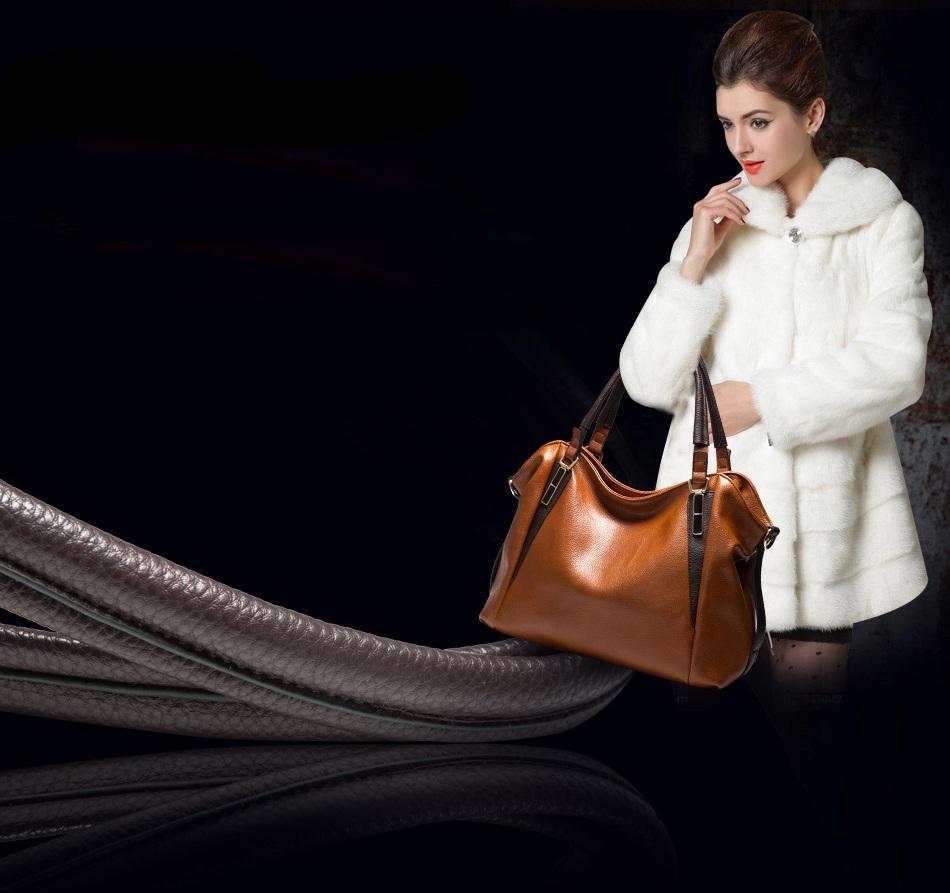 Genuine Leather High Quality Tote Handbag