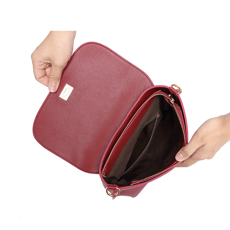 Colored Wide Strap Crossbody Bags For Women bws