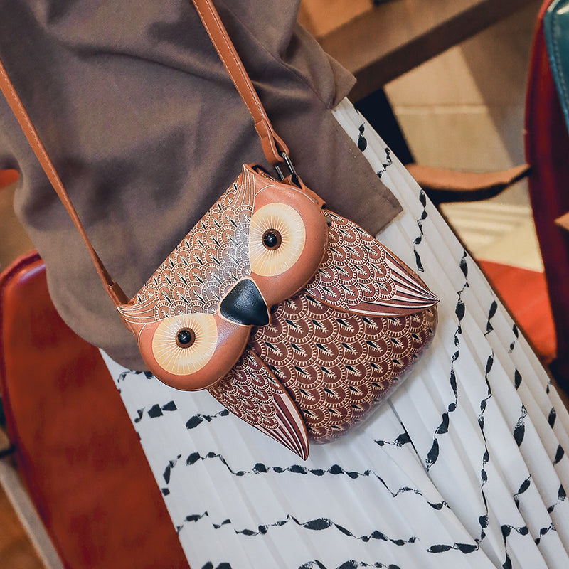 Owl Design Crossbody Bags bws