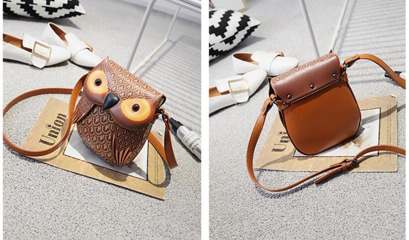 Owl Design Crossbody Bags bws