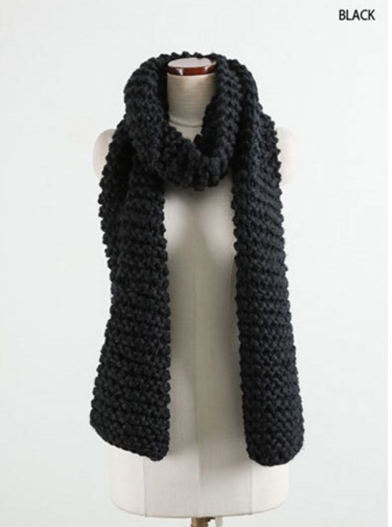 Luxury Fashion Wool Knitted Soft & Thick Scarves For Women