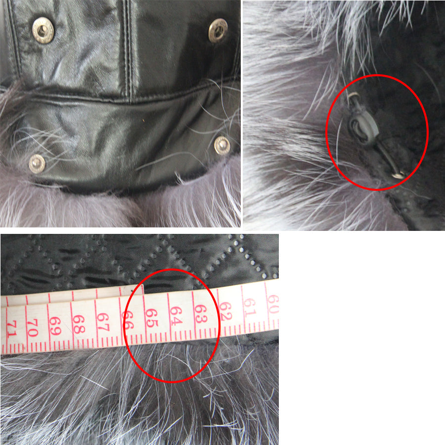 Genuine Leather Real Fur Winter Warm Thick Bomber Hats For Men