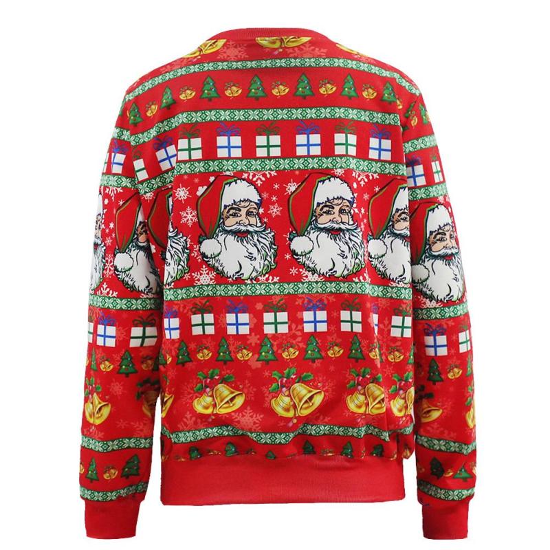 Santa Chrismas Patterned w-Sweater For Men & Women