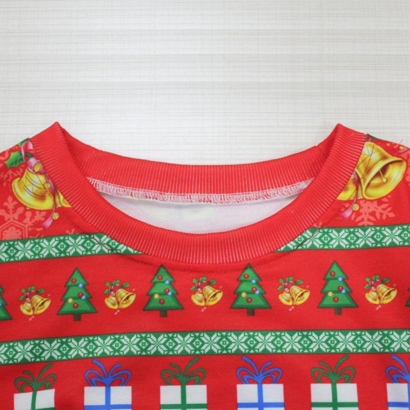 Santa Chrismas Patterned w-Sweater For Men & Women