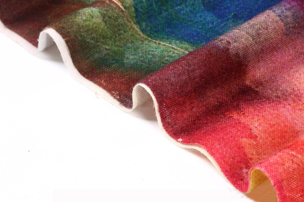 Autumn & Winter 100% Wool Pashmina Bird Printed Scarves