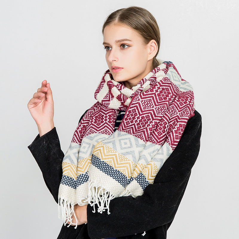 New Winter Long Warm Cashmere Scarves