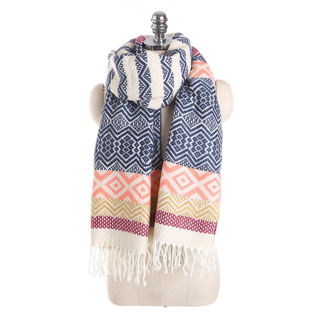 New Winter Long Warm Cashmere Scarves