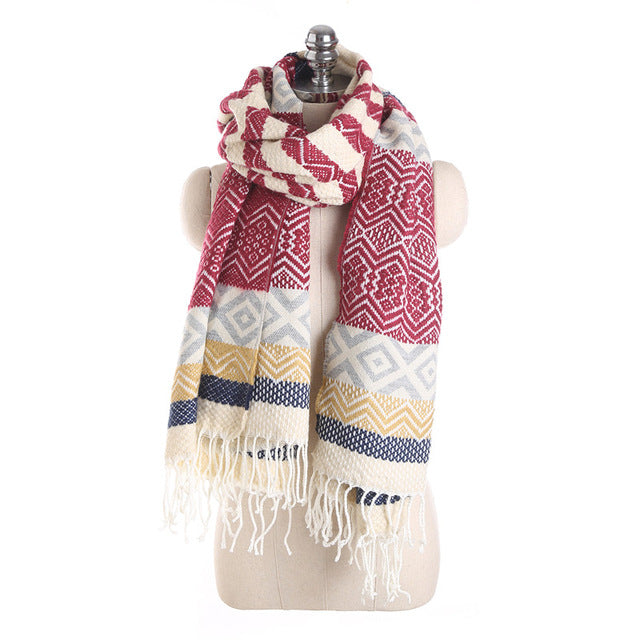 New Winter Long Warm Cashmere Scarves