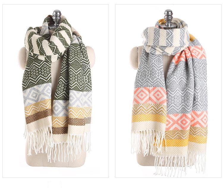 New Winter Long Warm Cashmere Scarves