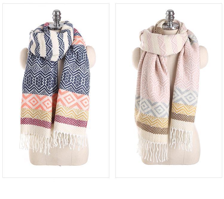 New Winter Long Warm Cashmere Scarves