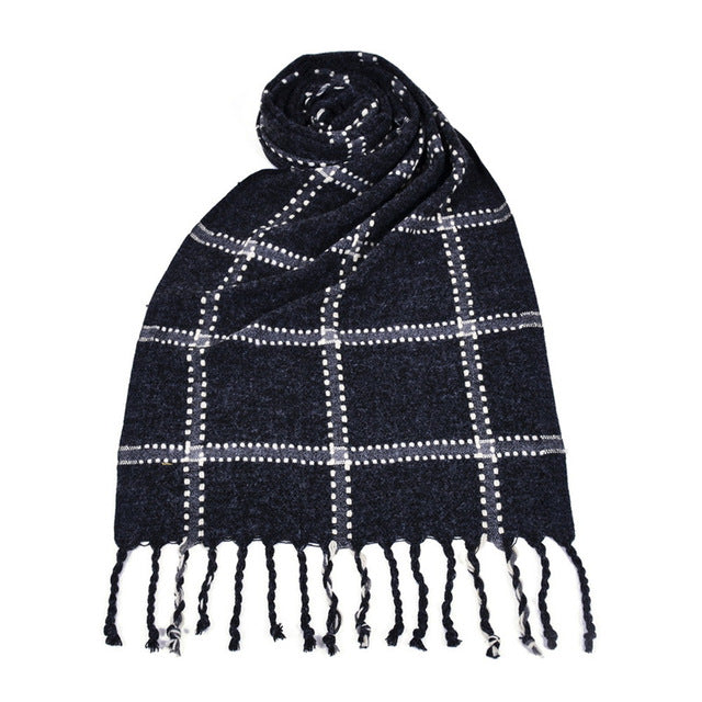 Plaid Check Scarves in Six Colors