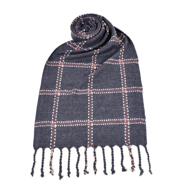 Plaid Check Scarves in Six Colors