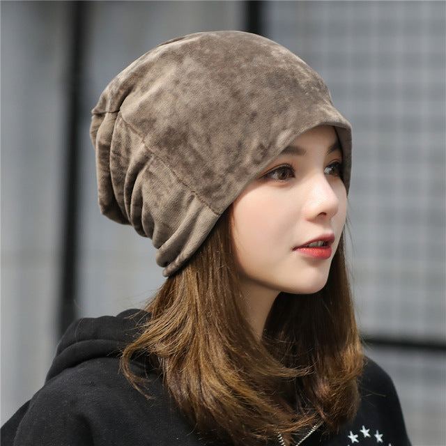 Newest Fashion Winter Hats For Women Casual Skullies