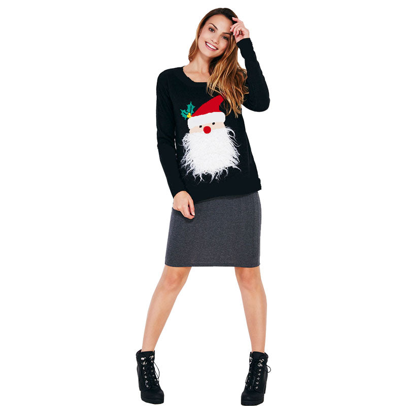 Christmas Winter Cotton Pullover w-Sweaters