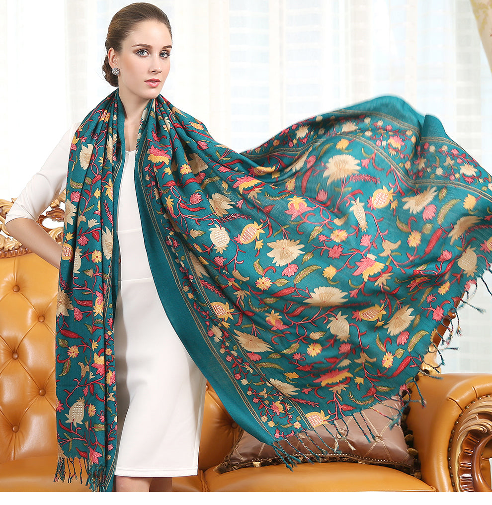 Luxury Quality Wool Pashmina Large Size Scarves