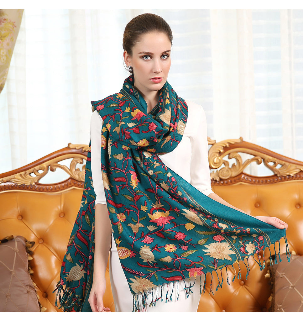 Luxury Quality Wool Pashmina Large Size Scarves