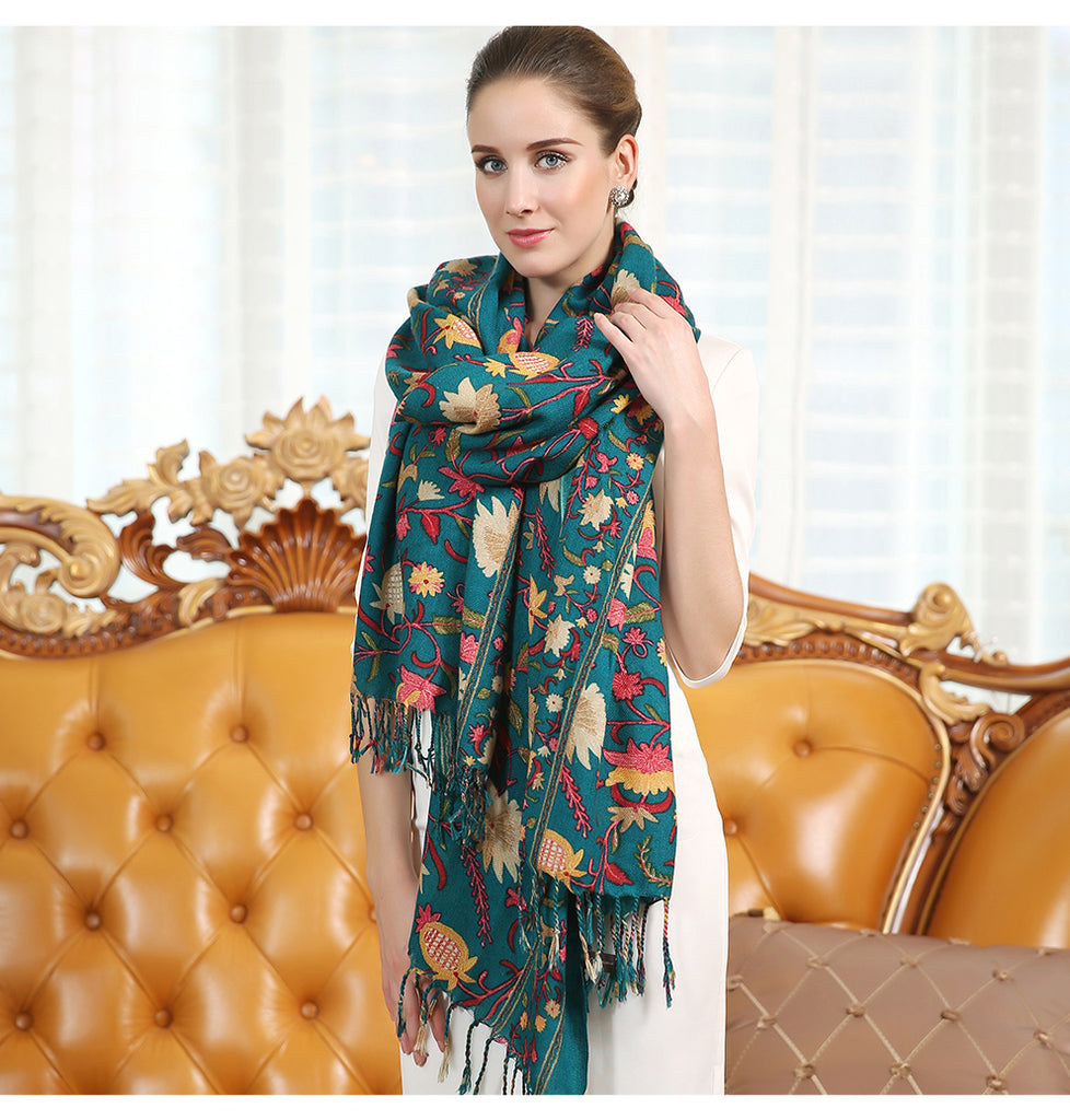 Luxury Quality Wool Pashmina Large Size Scarves