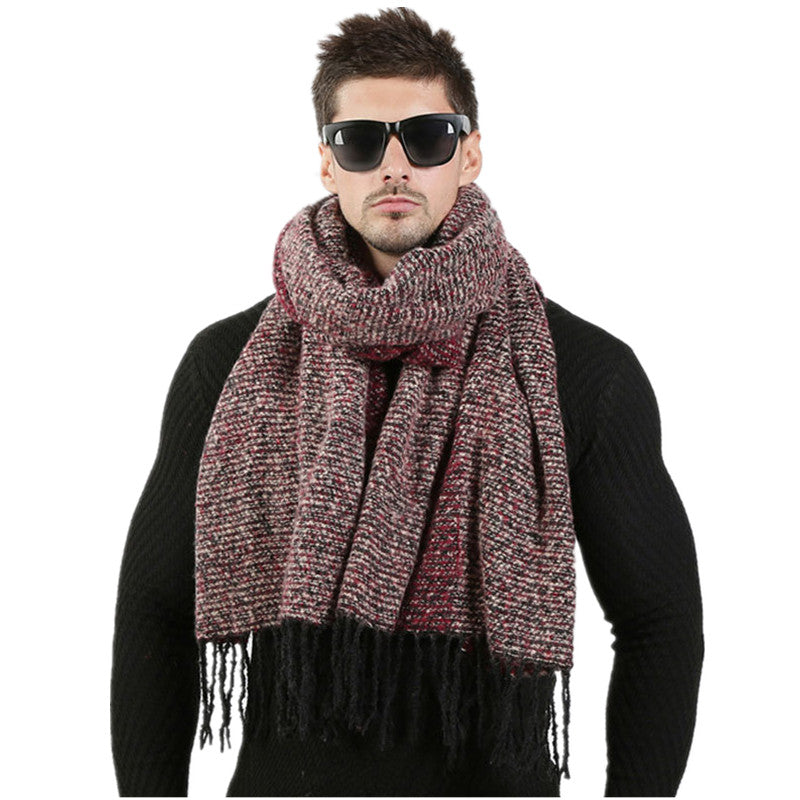 Fashion Design Scarves For Men Winter Wool & Cashmere Scarf