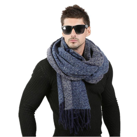 Fashion Design Scarves For Men Winter Wool & Cashmere Scarf