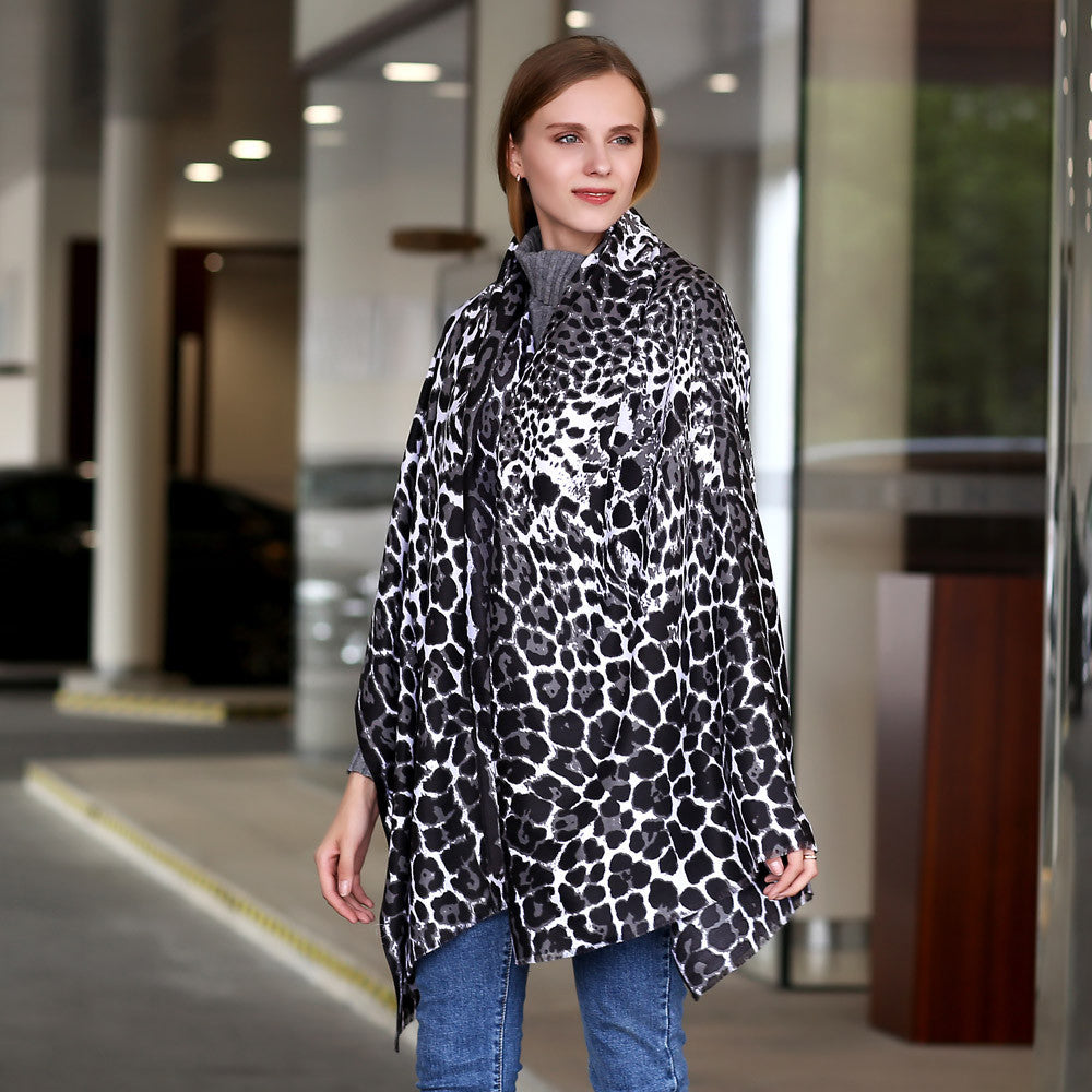 Leopard Printed Newly Design Long Scarves