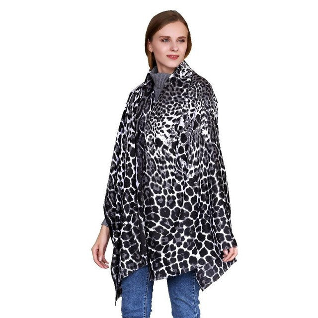 Leopard Printed Newly Design Long Scarves