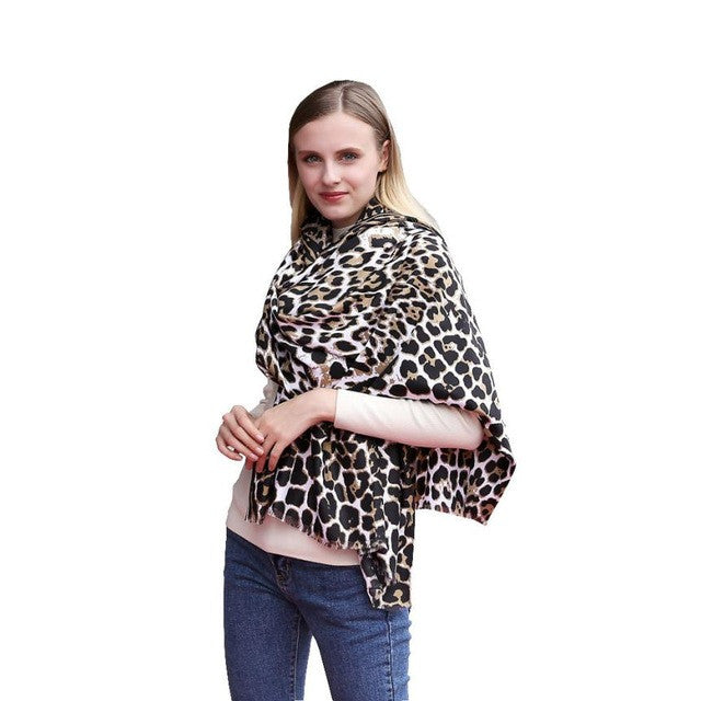 Leopard Printed Newly Design Long Scarves