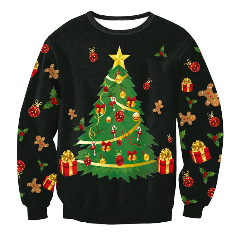Christmas Celebration Casual Sweaters for Women in 4 Designs