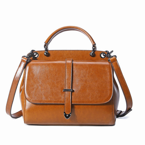 Genuine Leather Tote Handbags Of High Quality bws