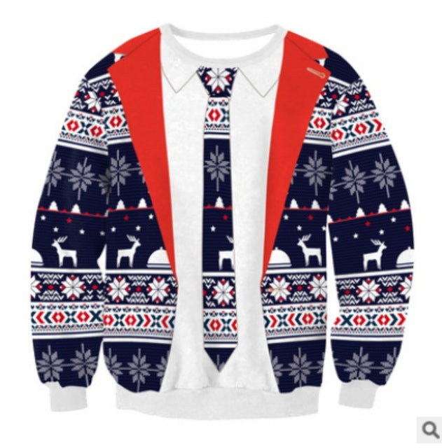 Santa Fashion Christmas Winter Clothing Unisex Sweater