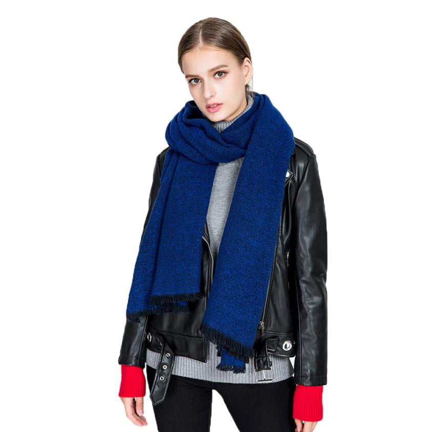 Long Fashion Cashmere & Woolen Thick & Soft Scarves for Women