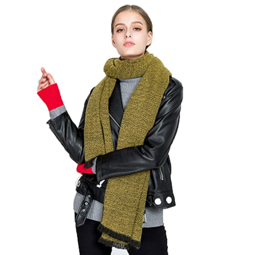 Long Fashion Cashmere & Woolen Thick & Soft Scarves for Women