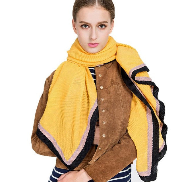 Long Fashion Cashmere & Woolen Thick & Soft Scarves for Women