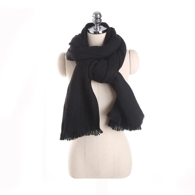 Long Fashion Cashmere & Woolen Thick & Soft Scarves for Women