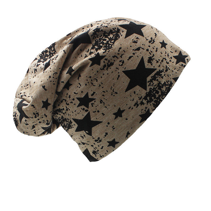 Stars Design Skullies And Beanies Unisex Hats