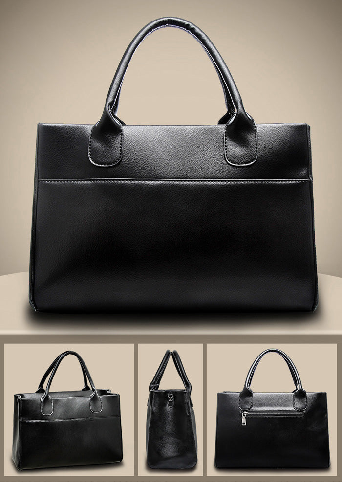 Exqisite Fresh Elegant Genuine Leather Handbag Tote